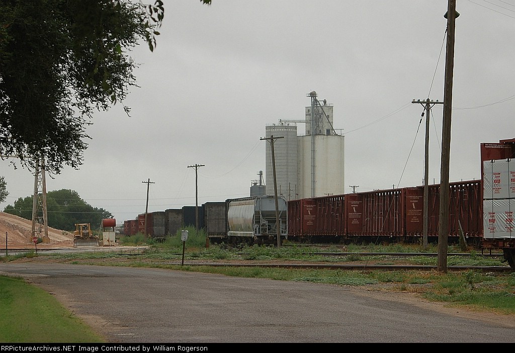 V & S Railway Yard looking West