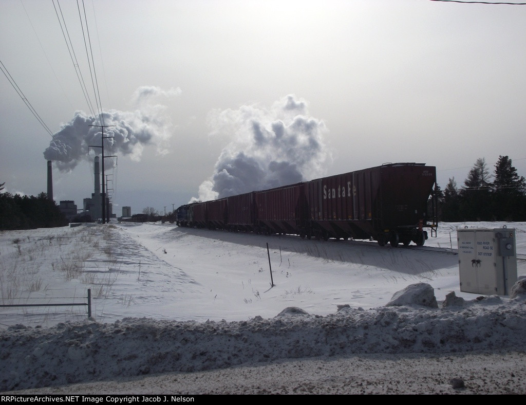 Bringing lime into the coal plant