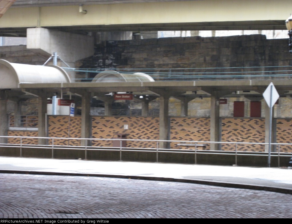 Pittsburgh Trolley's Penn Station Station