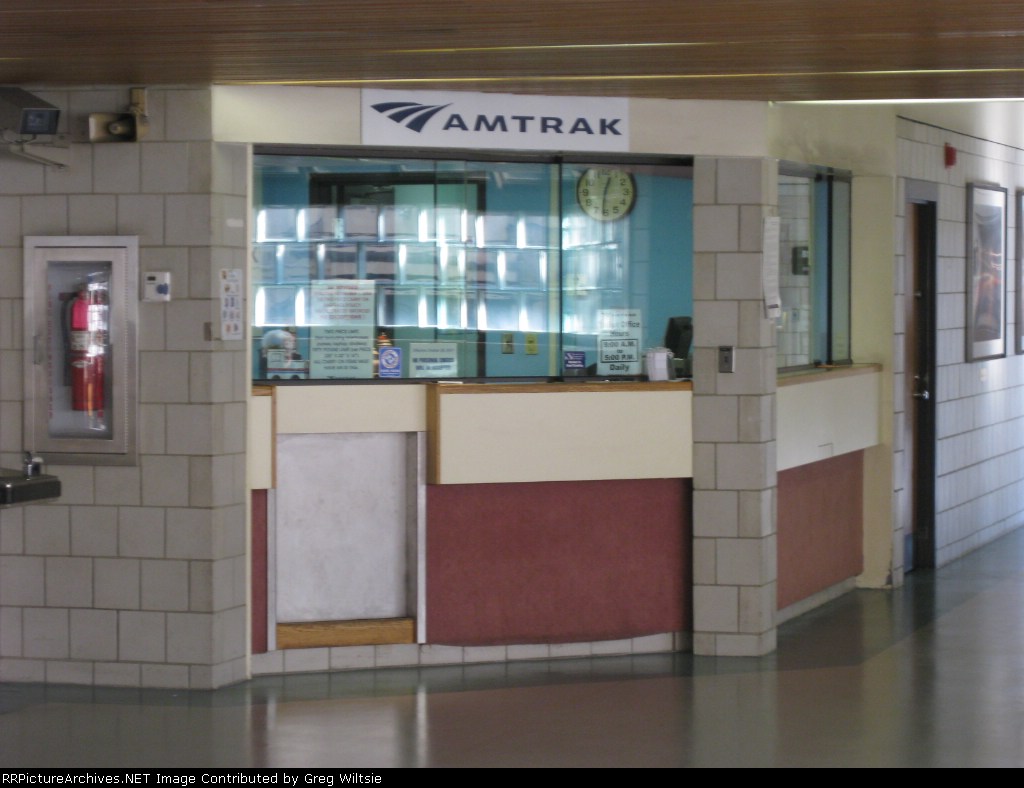Ticket Window of Amtrak's Altoona station