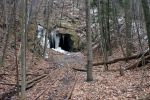The more famous south portal (pg. 55 in To the Mines and Back) of Sideling Hill Tunnel now looks more like a cave