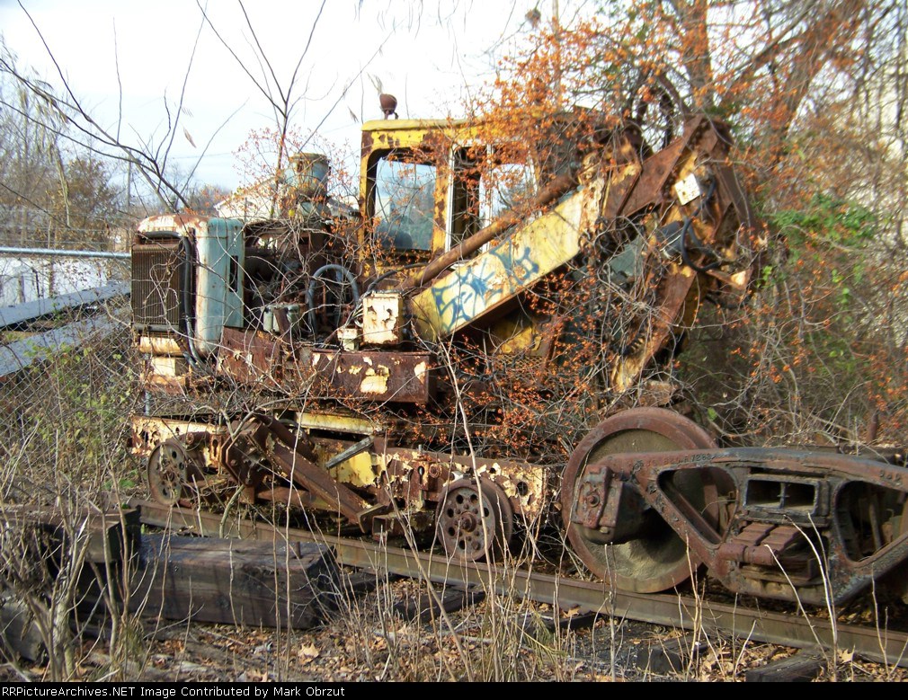 Old MOW equipment on the Wilmington and Western line