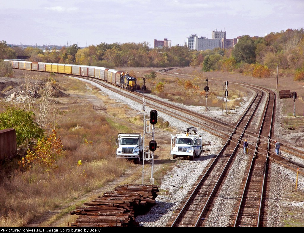 CSX track work