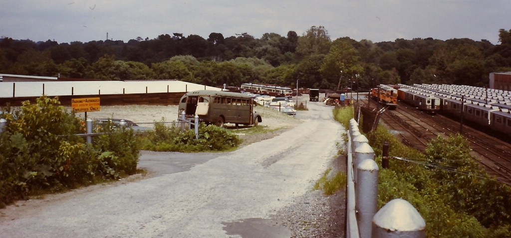 Red Arrow yard and shops at 69th St 