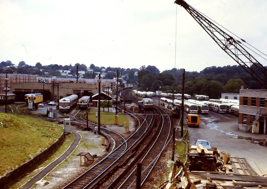 Red Arrow yard and shops at 69th St 