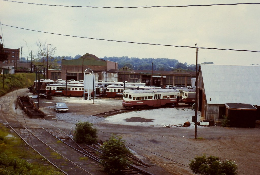 Red Arrow yard and shops at 69th St 