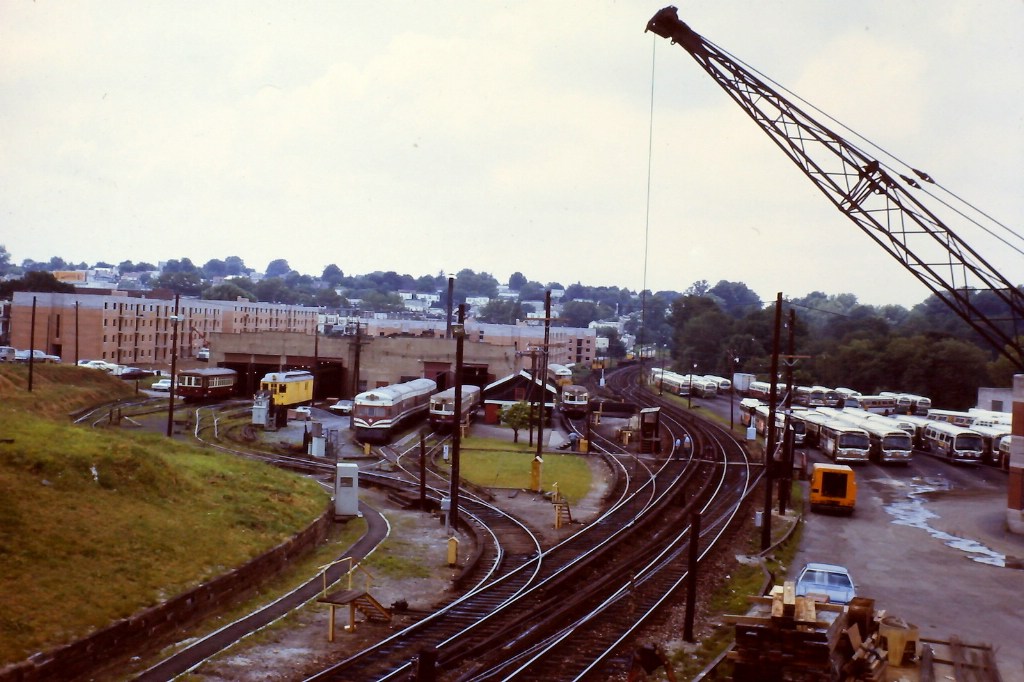Red Arrow yard and shops at 69th St 