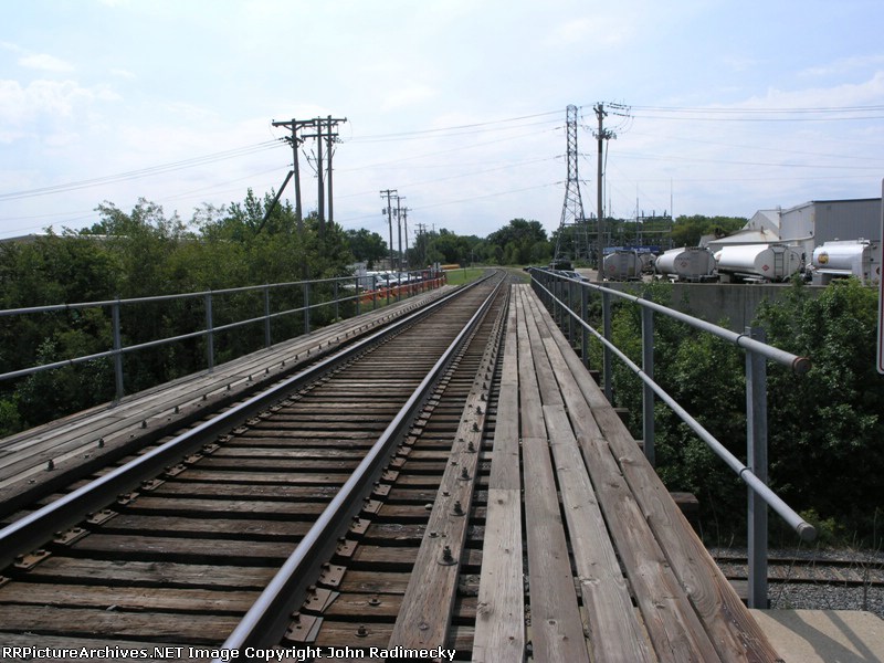 Looking South on the CP, over the Minnesota Commercial