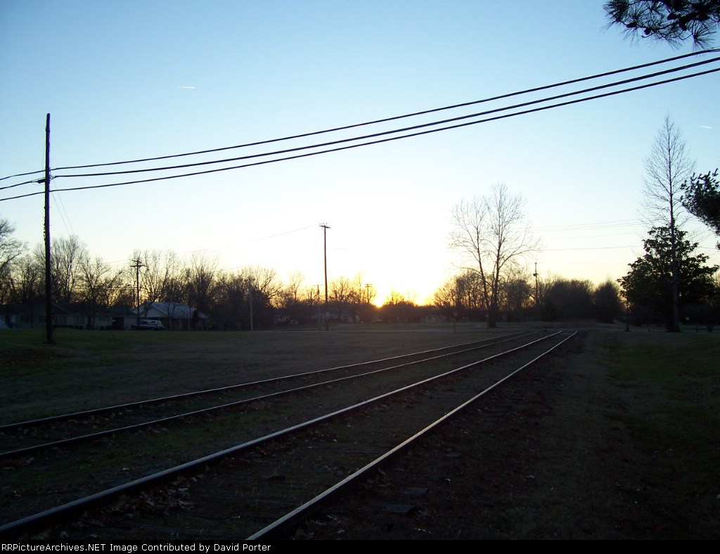 Main line and siding