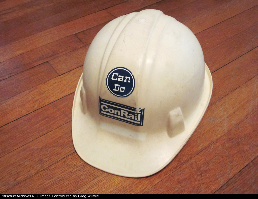 Hard hat with original ConRail logo