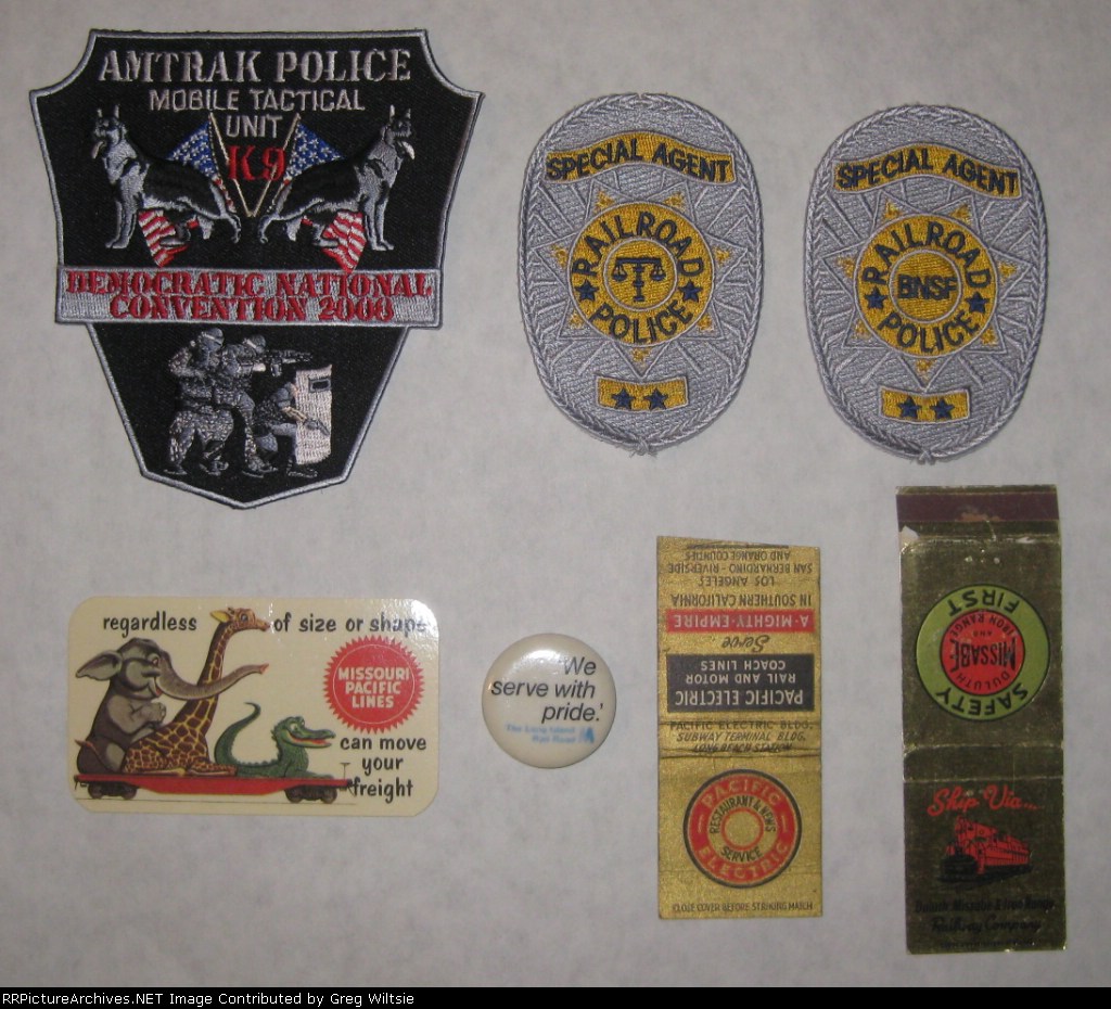 Miscellaneous Railroadiana Items