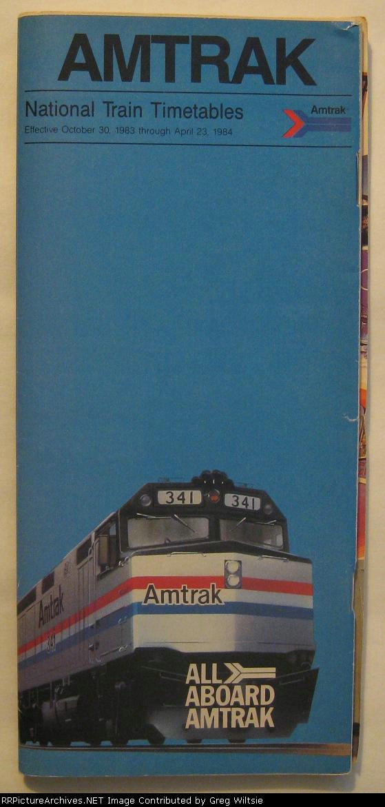Amtrak Timetable