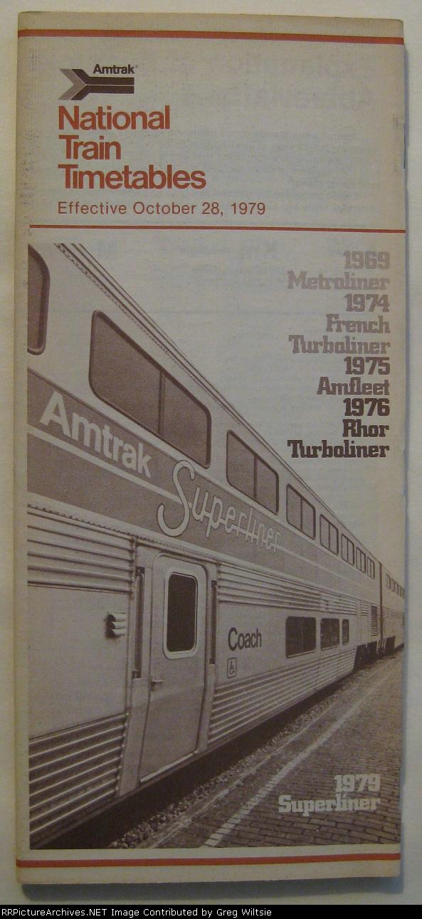 Amtrak Timetable