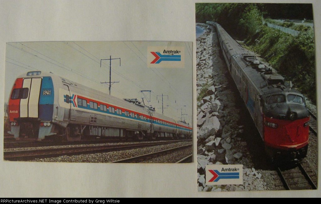 Amtrak Postcards