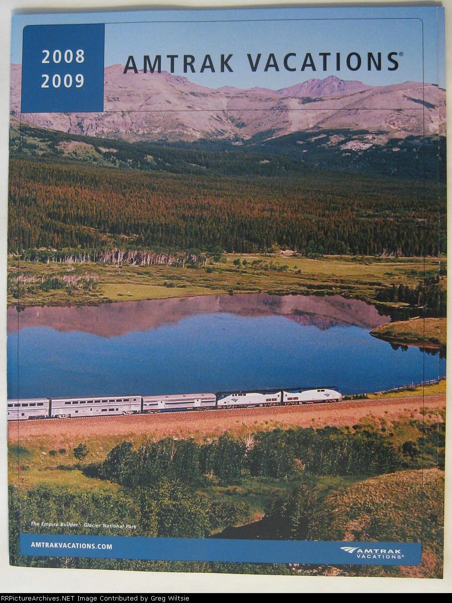 2008-2009 Amtrak Vacations Booklet