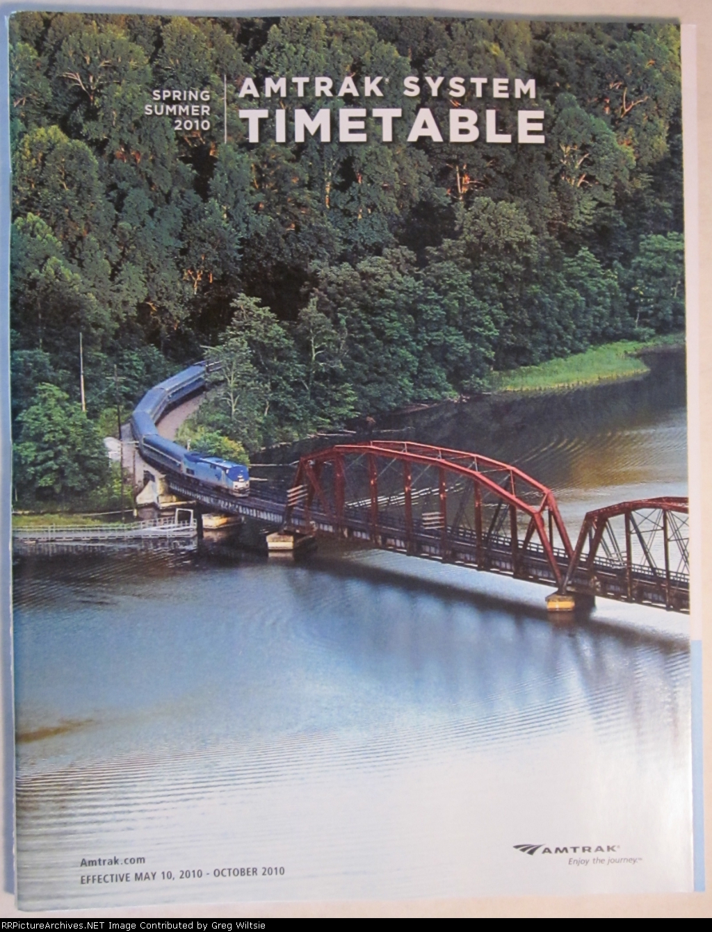Spring Summer 2010 Amtrak Timetable