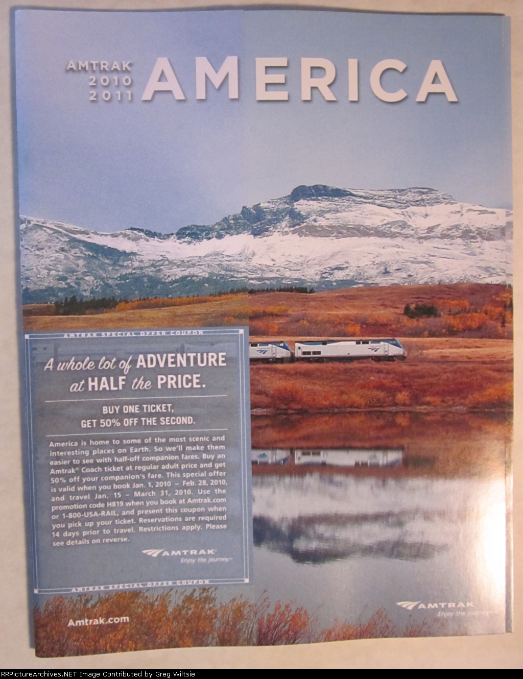 Amtrak America Booklet 2010-2011