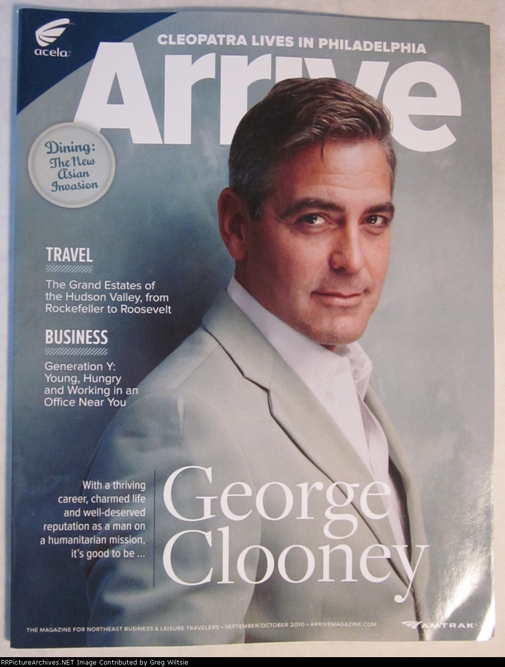 Acela Arrive Magazine September/October 2010