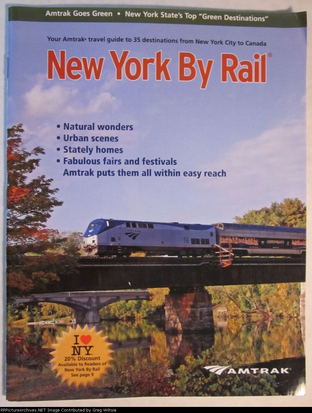 Amtrak New York By Rail Booklet