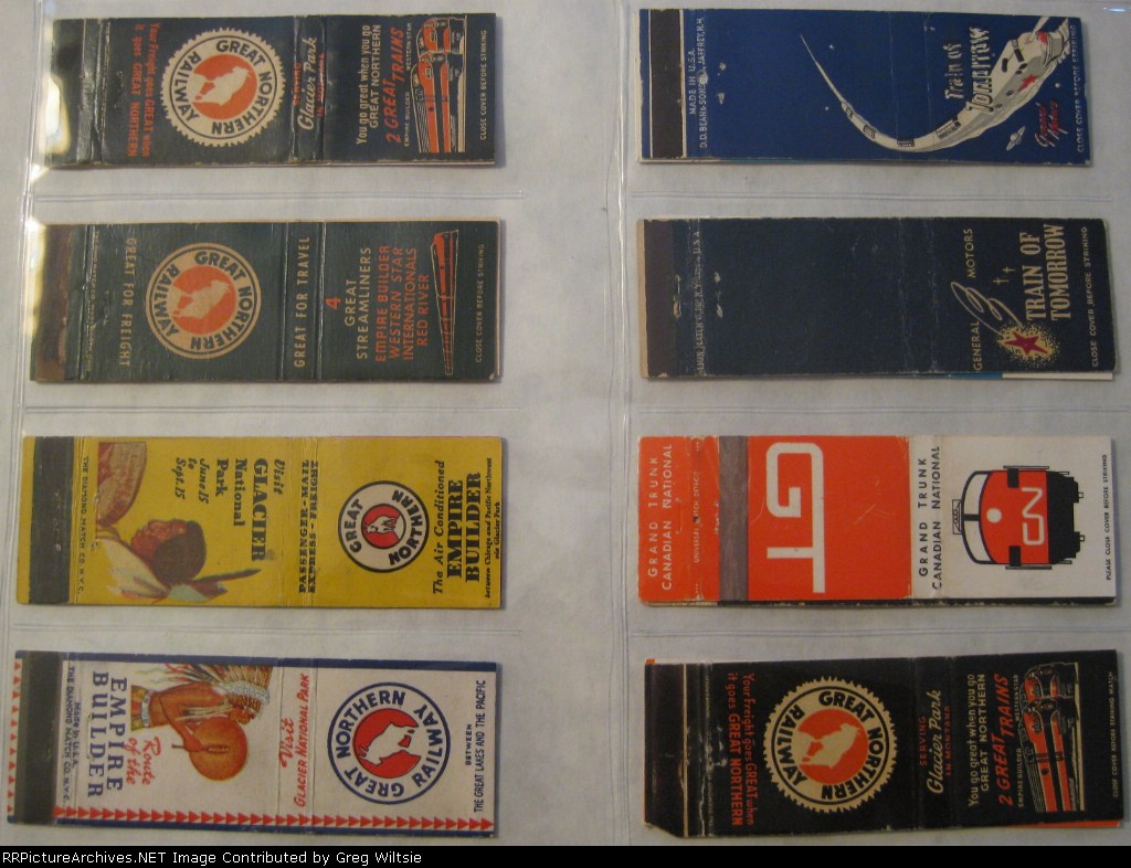 Railroad Matchbook Collection