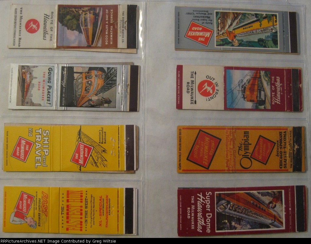 Railroad Matchbook Collection