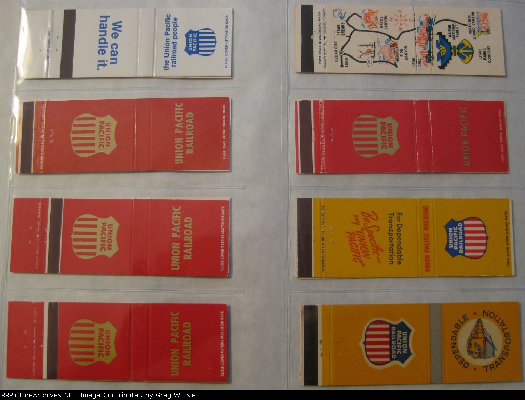 Railroad Matchbook Collection