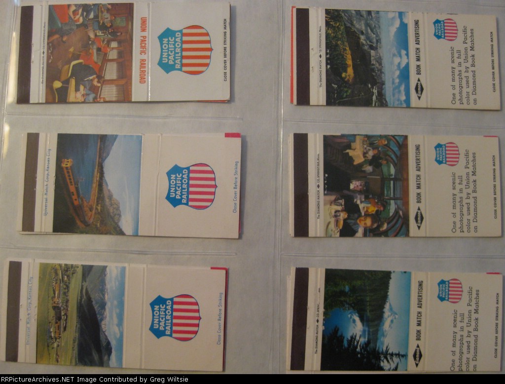 Railroad Matchbook Collection