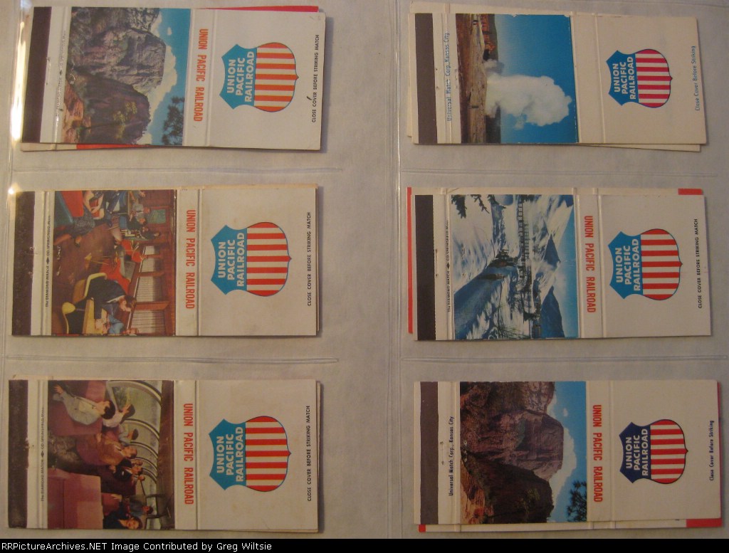 Railroad Matchbook Collection