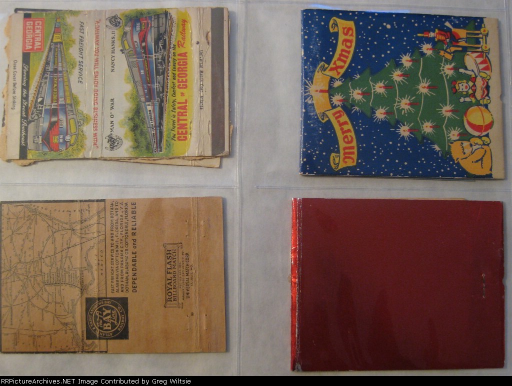Railroad Matchbook Collection