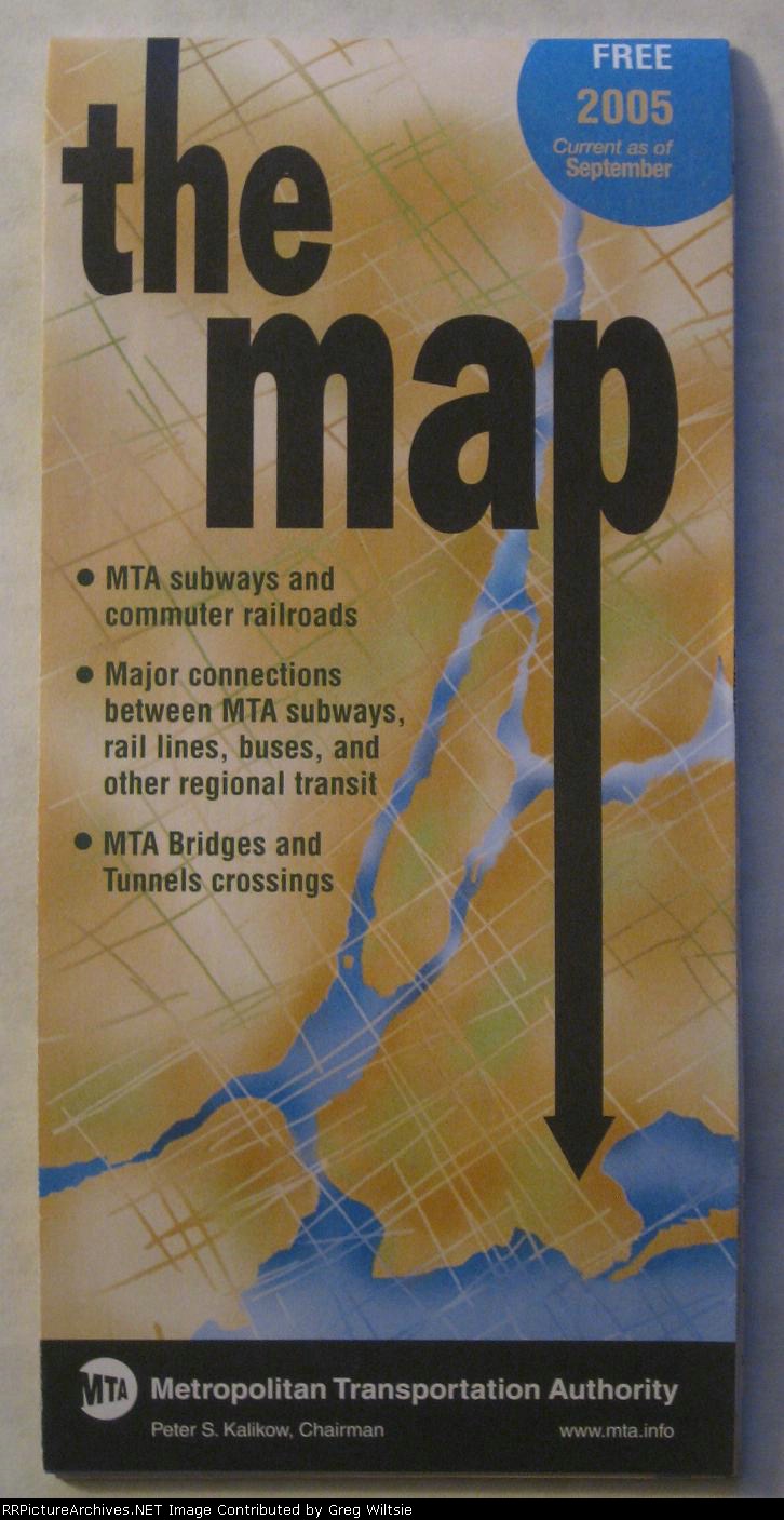 2005 Map for New York City Metropolitan Transportation Authority