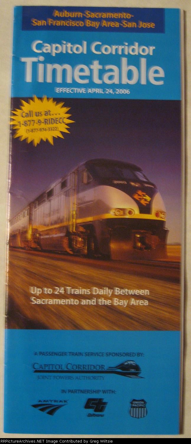 Amtrak California Timetable