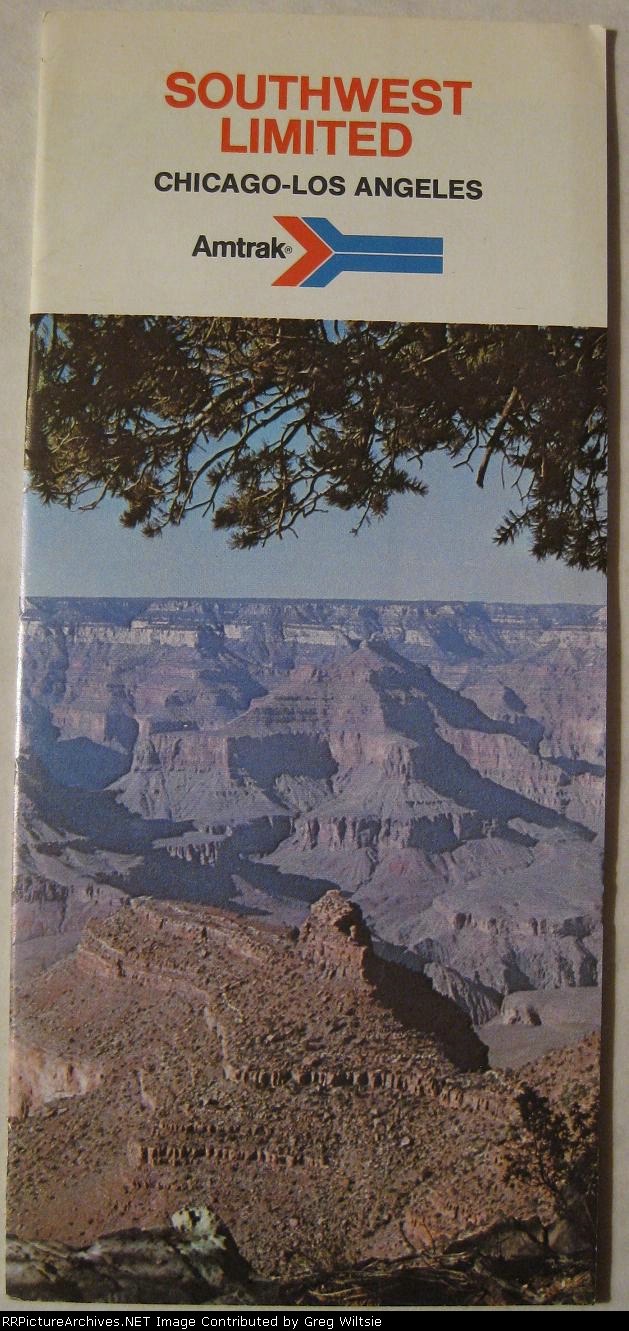 Route Guide for Amtrak's Southwest Limited