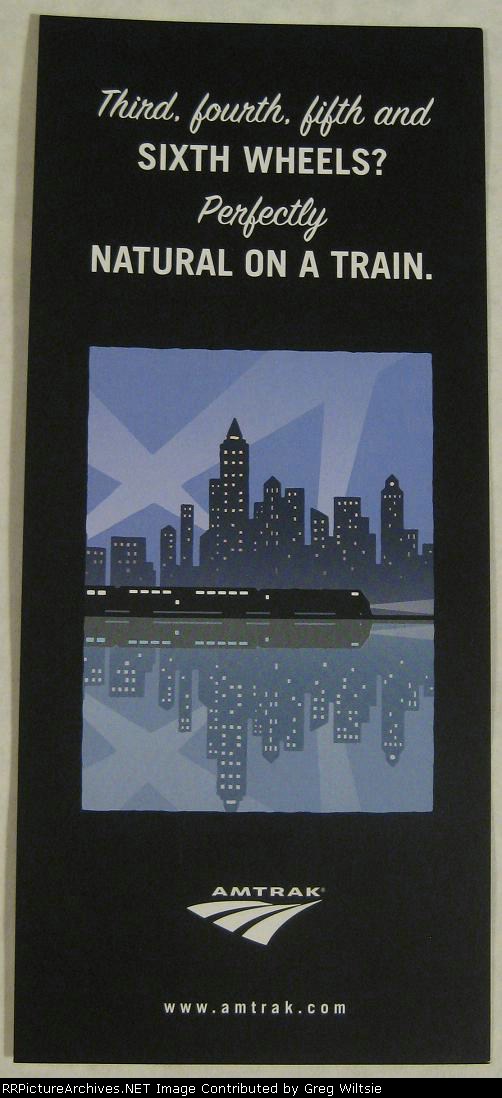 Pamphlet for Amtrak Share Fares