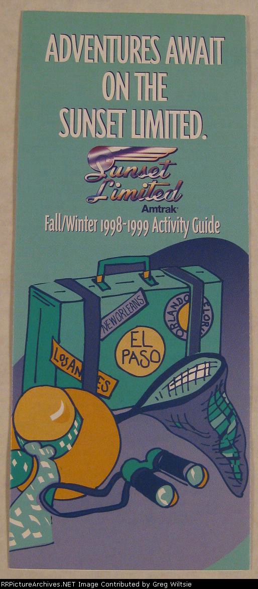 Amtrak Sunset Limited Activity Guide