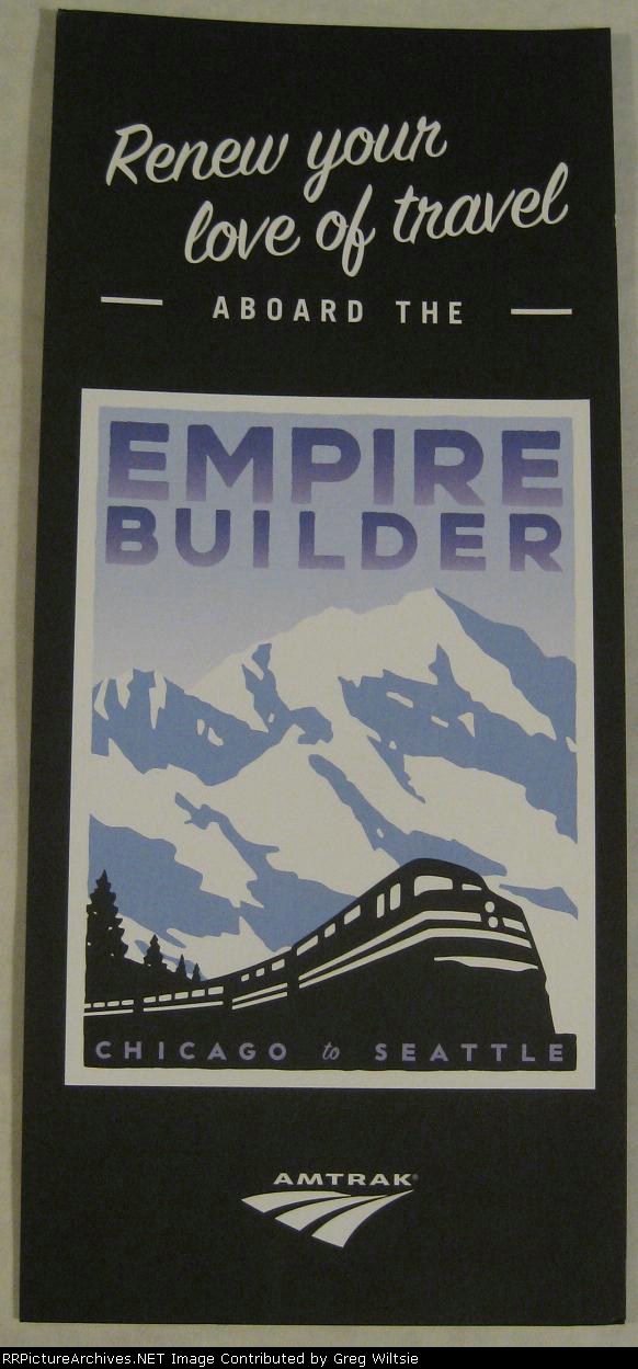 Amtrak Empire Builder Pamphlet