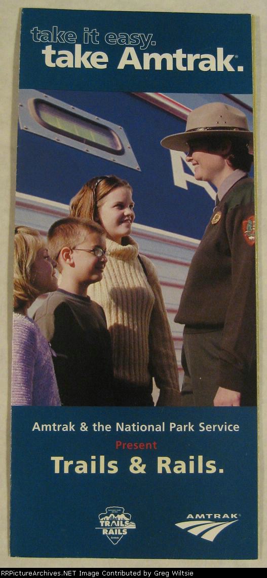 Amtrak Trails and Rails Pamphlet