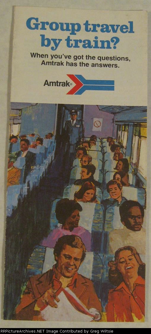Amtrak Group Travel Pamphlet
