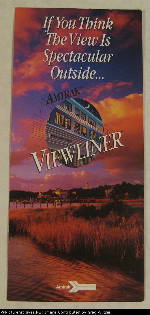 Amtrak Viewliner Pamphlet