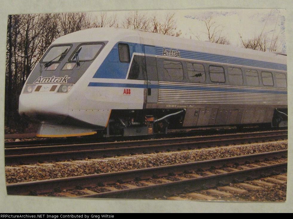 Amtrak X2000 Postcard