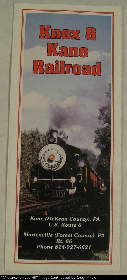 Knox and Kane Pamphlet