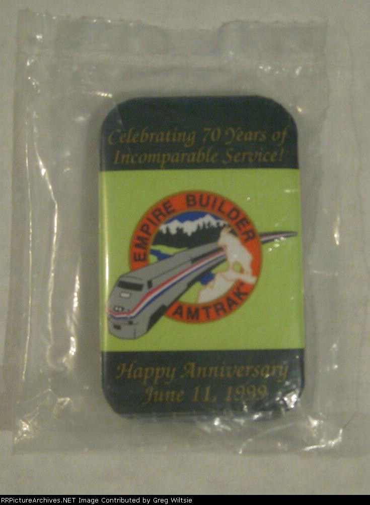 Amtrak Empire Builder Pin