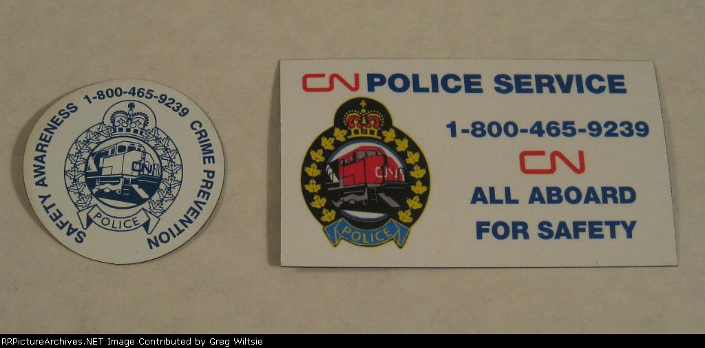2 Canadian National Police Magnets