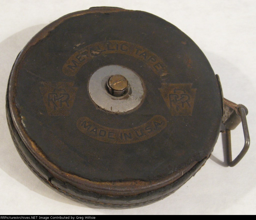Pennsylvania Railroad Metallic Measuring Tape