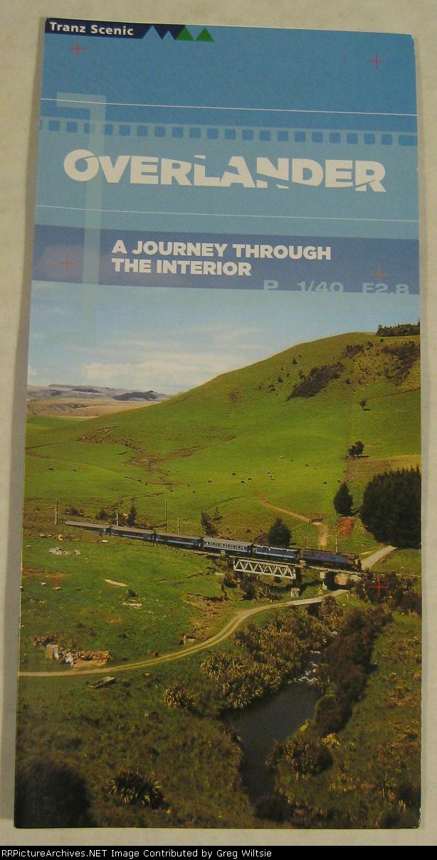 TranzScenic Overlander Booklet