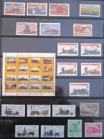 Railroad Postage Stamp Collection
