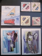 Railroad Postage Stamp Collection