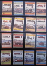 Railroad Postage Stamp Collection