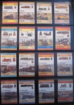 Railroad Postage Stamp Collection