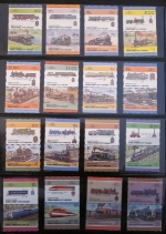 Railroad Postage Stamp Collection
