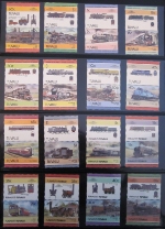Railroad Postage Stamp Collection